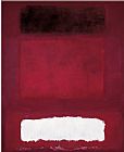 Mark Rothko Red White and Brown c1957 painting